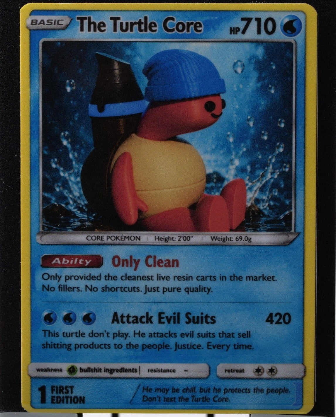 The Turtle Core custom card (4414)