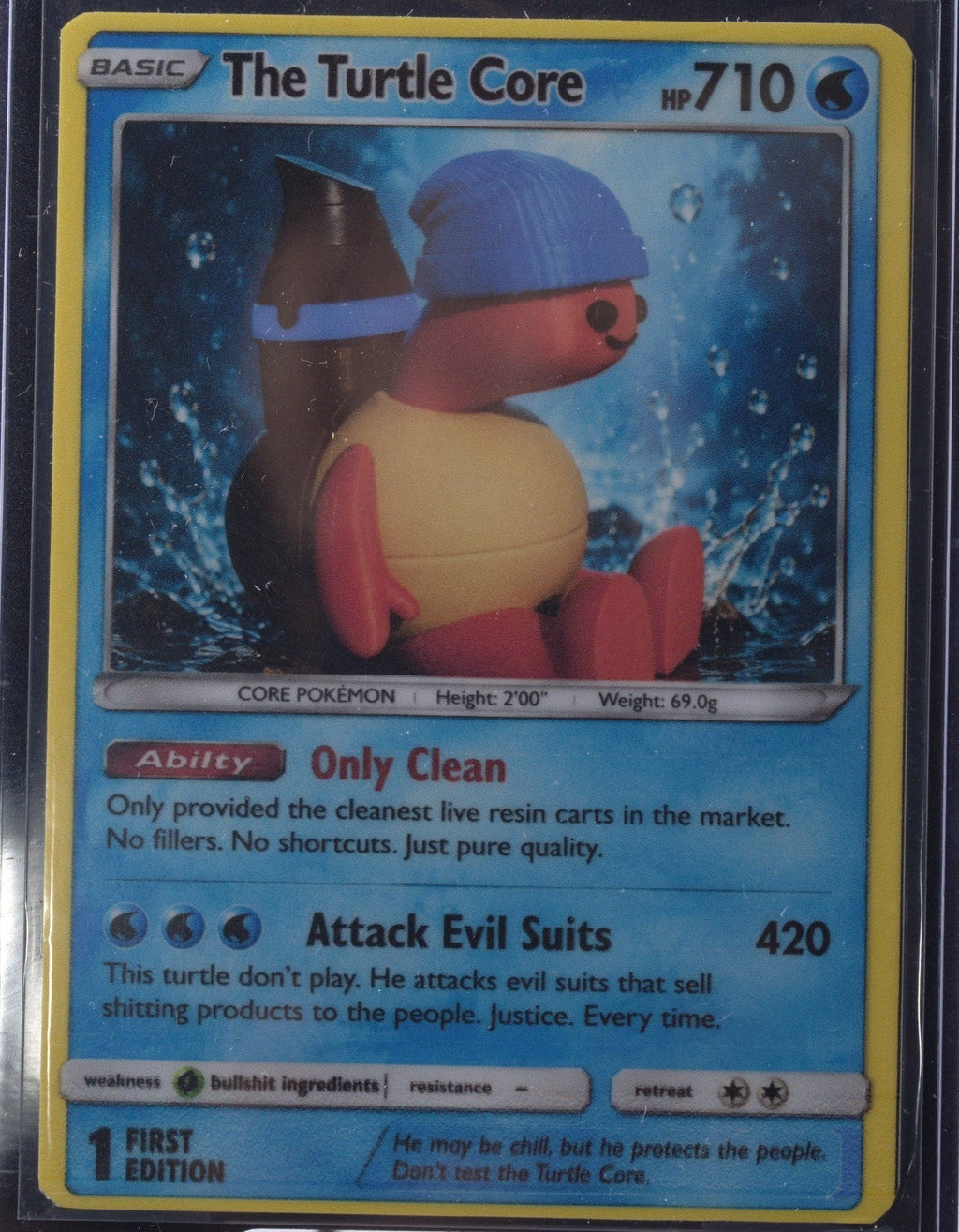 The Turtle Core custom card (4408)