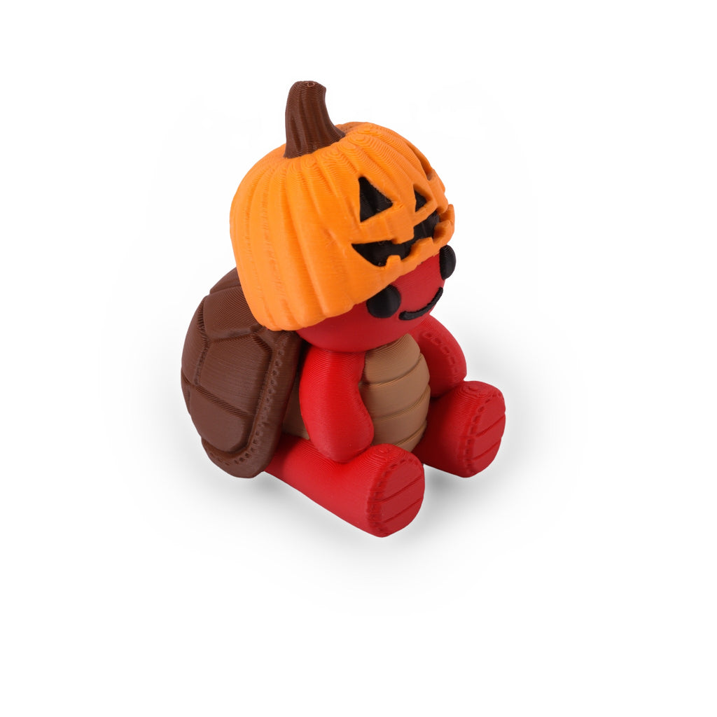 Halloween mini turtle - Seated Pumpkin (4675)
