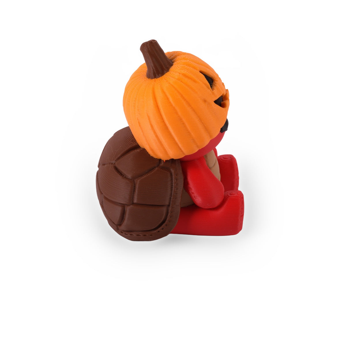 Halloween mini turtle - Seated Pumpkin (4676)