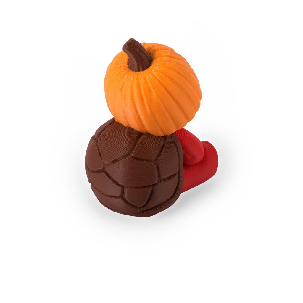 Halloween mini turtle - Seated Pumpkin (4677)