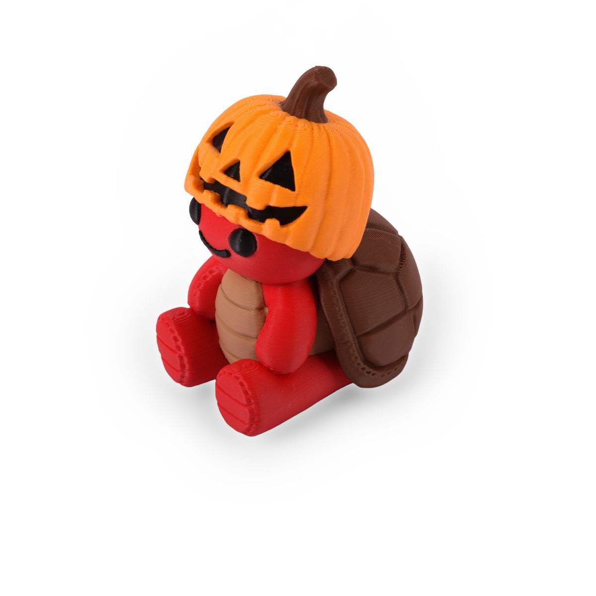 Halloween mini turtle - Seated Pumpkin (4681)