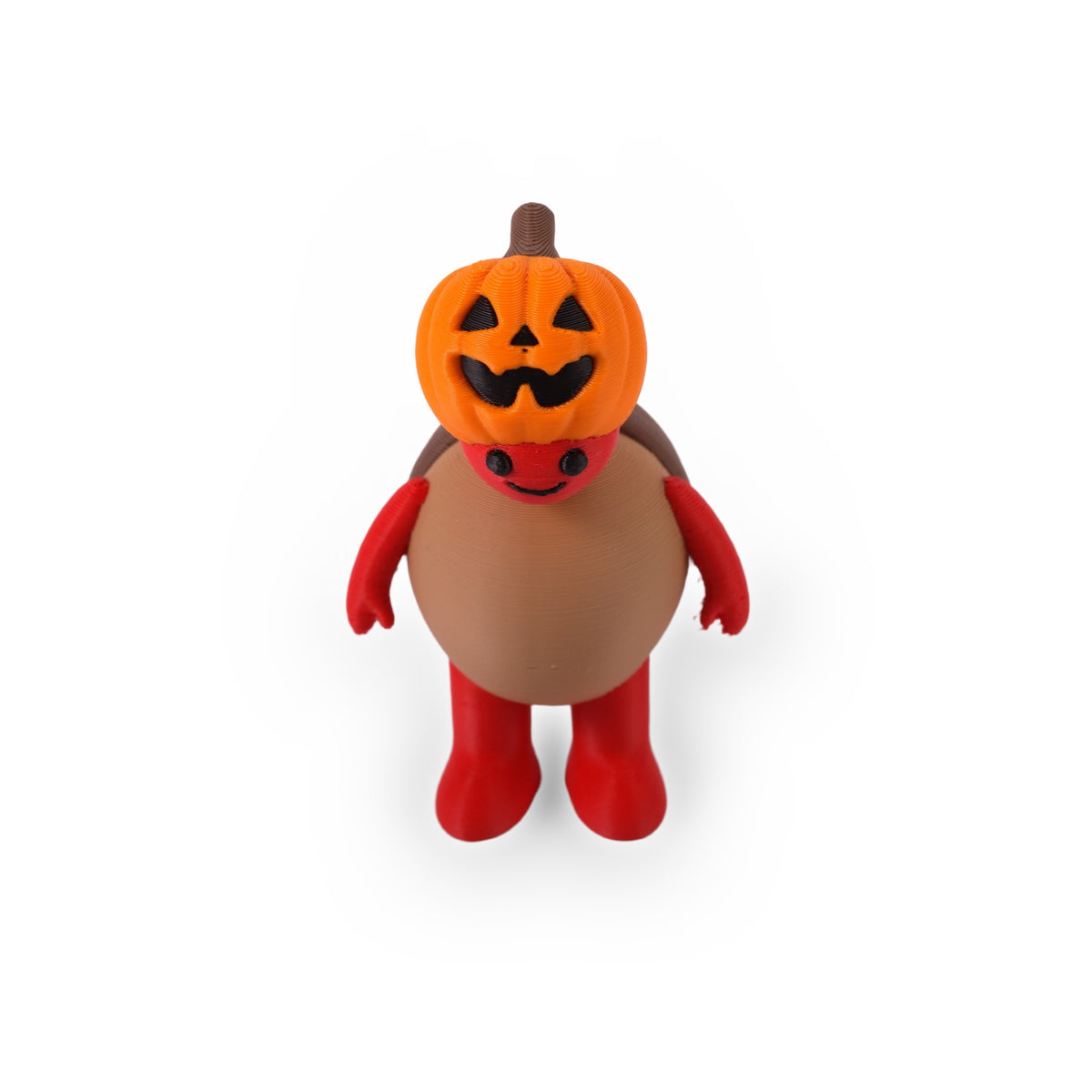 Halloween mini turtle - Standing Pumpkin (4682)