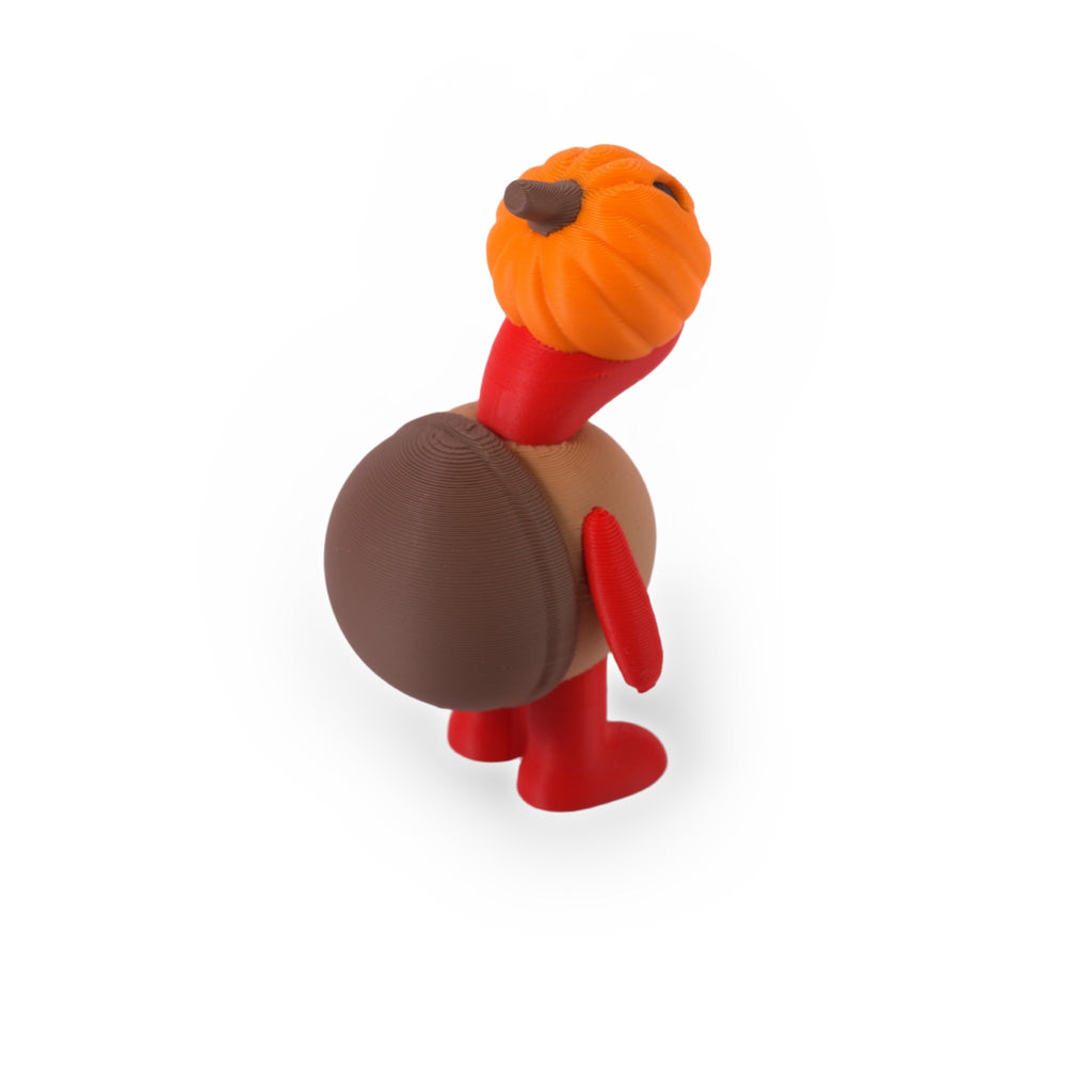 Halloween mini turtle - Standing Pumpkin (4685)
