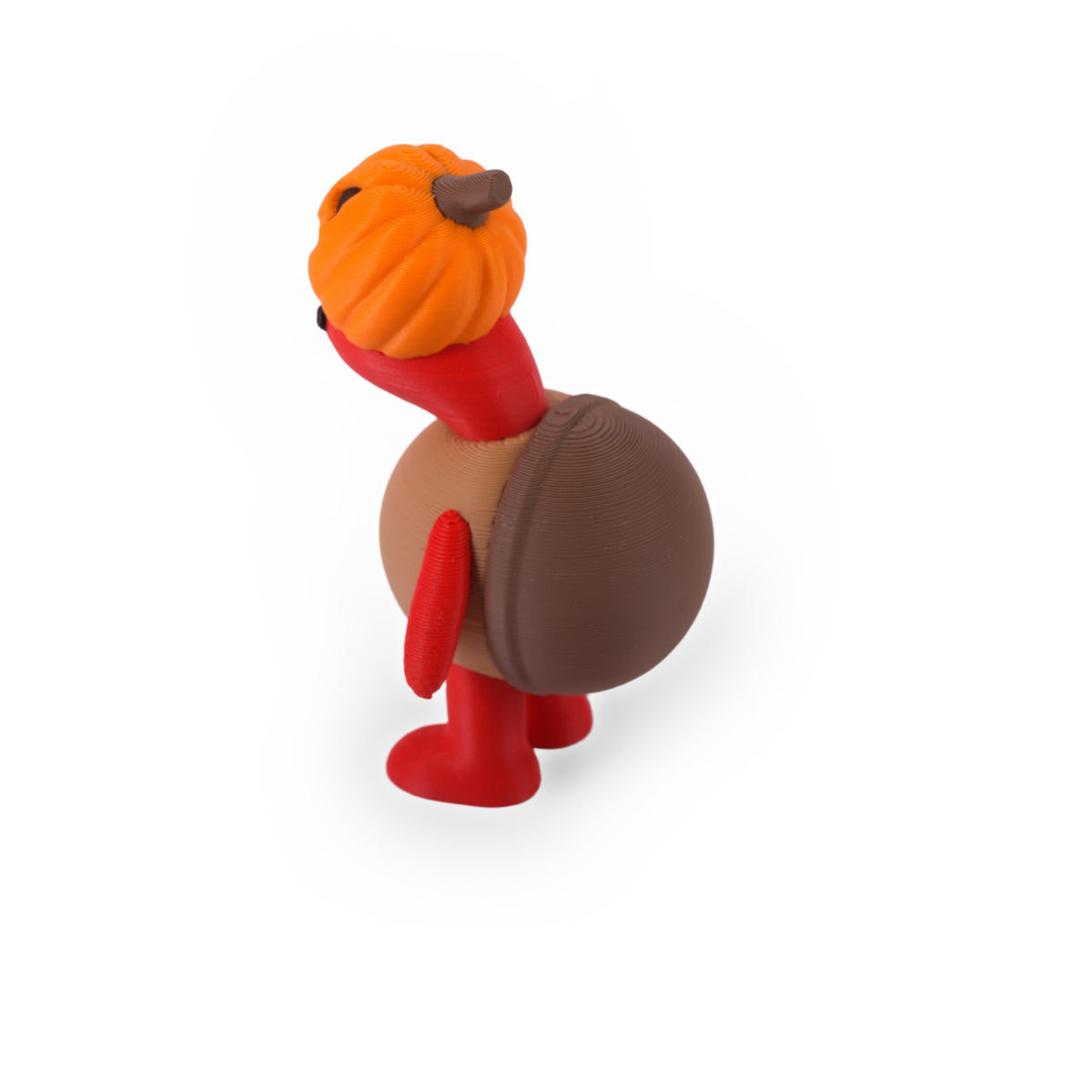 Halloween mini turtle - Standing Pumpkin (4687)
